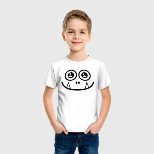 Детская футболка хлопок Добрый монстрик - фото 3