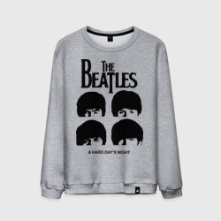 Мужской свитшот хлопок The Beatles - A Hard Day\'s Night