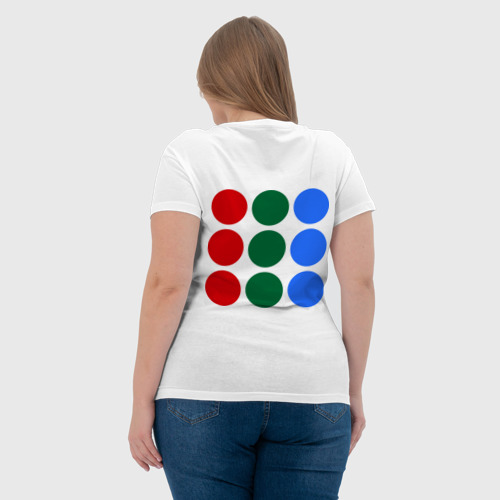 Женская футболка хлопок LMFAO твистер, цвет белый - фото 7