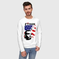 Мужской лонгслив хлопок Боксер Mike Tyson - фото 2