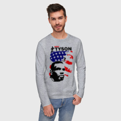 Мужской лонгслив хлопок Боксер Mike Tyson - фото 2