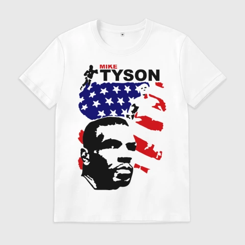 Мужская футболка хлопок Боксер Mike Tyson
