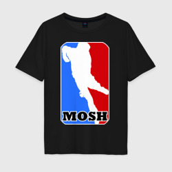 Мужская футболка хлопок Oversize Mosh 1