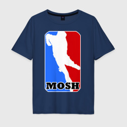 Мужская футболка хлопок Oversize Mosh 1