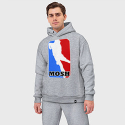 Мужской костюм oversize хлопок Mosh 1 - фото 2