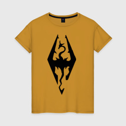 Женская футболка хлопок The Elder Scrolls V: Skyrim