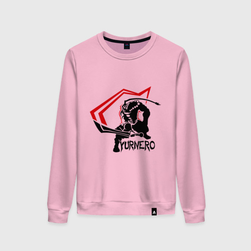 Женский свитшот хлопок Yurnero, цвет светло-розовый