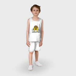 Детская пижама с шортами хлопок Лев Powerlifting - фото 2