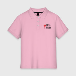 Женское поло хлопок Ад был полон, поэтому я вернулся