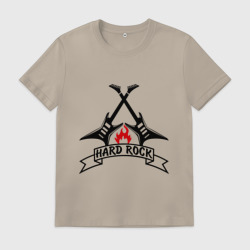 Мужская футболка хлопок Hard rock