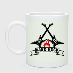 Кружка керамическая Hard rock