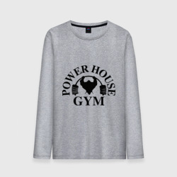 Мужской лонгслив хлопок Power House Gym