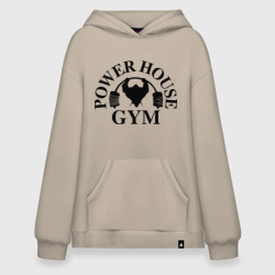 Худи SuperOversize хлопок Power House Gym