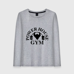 Женский лонгслив хлопок Power House Gym