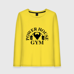 Женский лонгслив хлопок Power House Gym