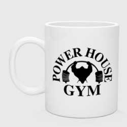 Кружка керамическая Power House Gym