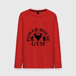 Мужской лонгслив хлопок Power House Gym