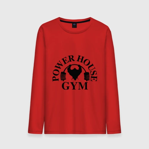 Мужской лонгслив хлопок Power House Gym