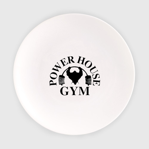 Тарелка Power House Gym