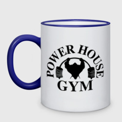 Кружка двухцветная Power House Gym