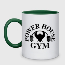 Кружка двухцветная Power House Gym