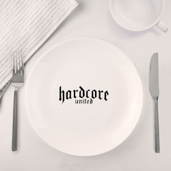 Набор: тарелка + кружка Hardcor united - фото 2