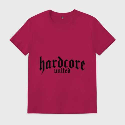 Мужская футболка хлопок Hardcor united