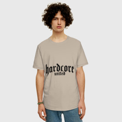 Мужская футболка хлопок Oversize Hardcor united - фото 2