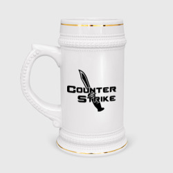 Кружка пивная Counter Strike - Контр Страйк