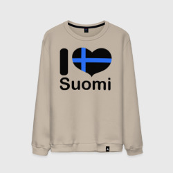 Мужской свитшот хлопок Love Suomi