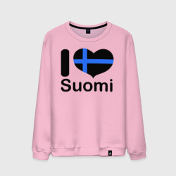 Мужской свитшот хлопок Love Suomi