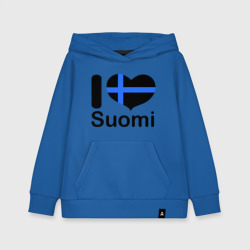 Детская толстовка хлопок Love Suomi