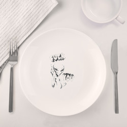 Набор: тарелка + кружка Пол: Секретный материальчик - фото 2
