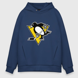 Мужское худи Oversize хлопок Pittsburgh Penguins 10