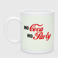 Кружка керамическая No Coca No Party