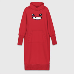 Платье удлиненное хлопок Super Meat Boy: Face