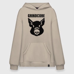 Худи SuperOversize хлопок Grindcore pig