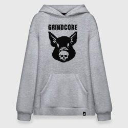 Худи SuperOversize хлопок Grindcore pig