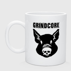 Кружка керамическая Grindcore pig