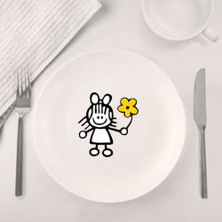 Набор: тарелка + кружка Для влюбленных - фото 2