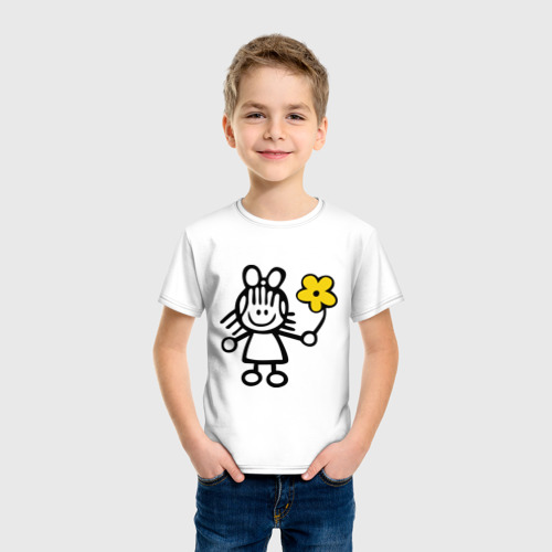 Детская футболка хлопок Для влюбленных - фото 3