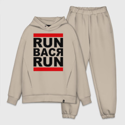 Мужской костюм oversize хлопок Run Вася Run