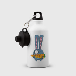 Бутылка спортивная Заяц с морковкой - фото 2