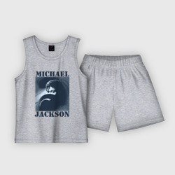 Детская пижама с шортами хлопок Michael Jackson с шляпой 2