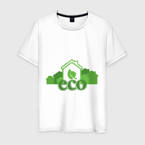 Мужская футболка хлопок eco