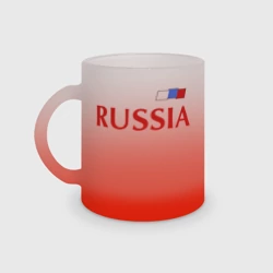 Кружка матовая стеклянная Сборная России