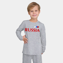 Детская пижама с лонгсливом хлопок Сборная России - фото 2