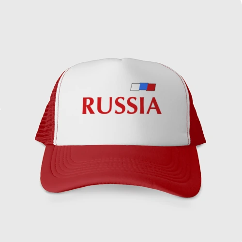 Кепка тракер с сеткой Сборная России