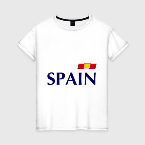 Женская футболка хлопок Сборная Испании - 9