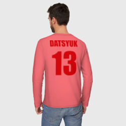 Мужской лонгслив хлопок Detroit Red Wings Pavel Datsyuk - Павел Дацюк - фото 2